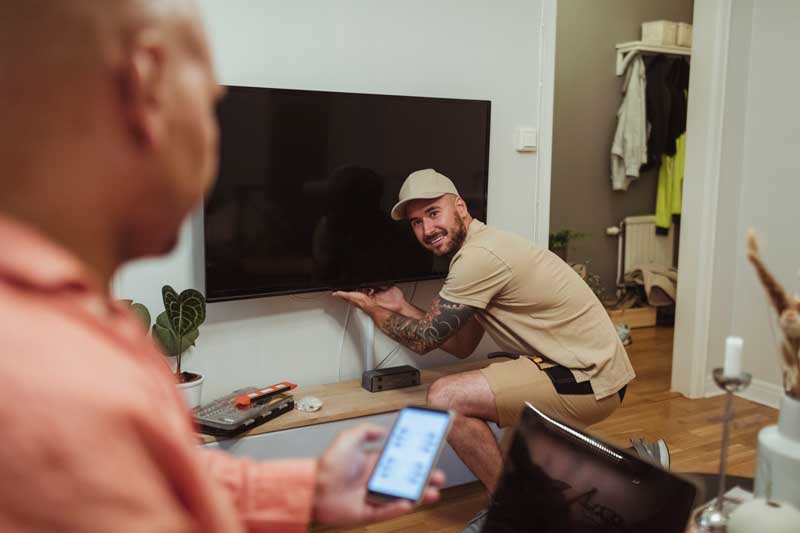 TV i en bostadsrätt